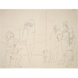 Pablo Picasso. „La danse des banderilles“. 1954