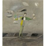 Hermann Bachmann. „Junge mit Spiegel“. 1951