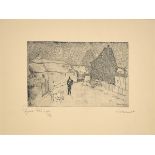 Lyonel Feininger. „Winternacht“. 1916/17