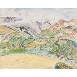 Erich Heckel. „Pyrenäenberge“. 1929