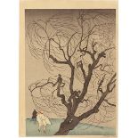 Emil Orlik. „Ein Windstoß“. 1901