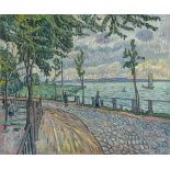 Theo von Brockhusen. Am Schwielowsee. 1914