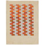 Gunta Stölzl. „Entwurf für einen Jacquard Wandbehang 5 Chöre“. 1928