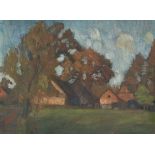 Otto Modersohn. Herbst in Fischerhude / Frühling in der Surheide. 1928/1925