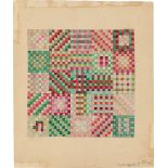 Gunta Stölzl. „Smyrnateppich“ (Entwurf). 1923