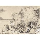 Lesser Ury. „Frühling am Gardasee“. 1890er-Jahre