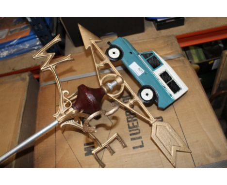 ***A LAND ROVER WEATHER VANE**