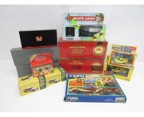A mixed group of boxed diecast vehicles to include Matchbox Models Of Yesteryear Special Edition YS39 Passenger Coach &amp; H