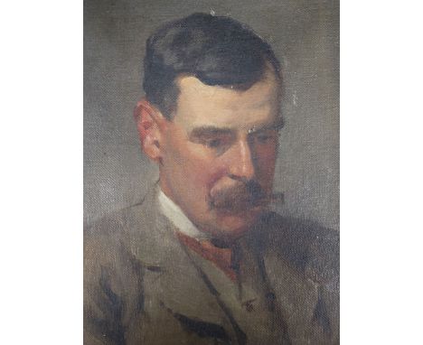 English school circa 1900Oil on canvasPortrait of a gentleman20 x 15cm