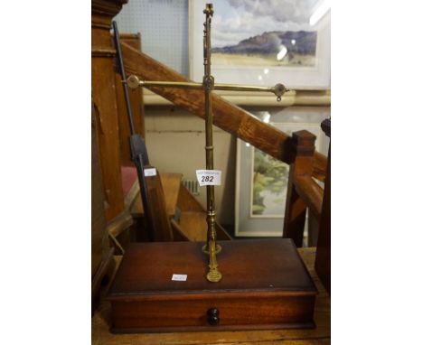 A set of W & T Avery Ltd balance scales.