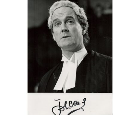 John Cleese signed 7x5 black and white photograph. John Marwood Cleese ( born 27 October 1939) is an English actor, comedian,