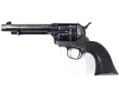 A replica Wild West single action army .45 calibre revolver, model 1874, 28cm long.