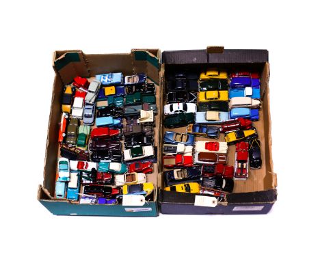 A quantity of American Vehicles. Approx 65 1/43 scale American Cars by ERTL, Vitese, Solido, Road Champs. 1950's to the prese