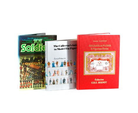 6 respected reference books for collecting Toy Soldiers. 'Soldats de Plomb & Figurines Civiles Collection by Christian Blondi
