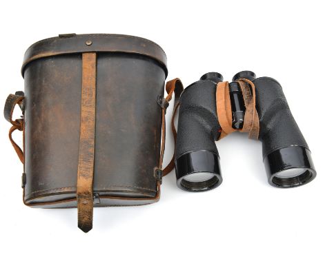 A good WWII Canadian 7x50 military binocular, individual eyepiece focus, top stamped with broad arrow “CGB 40 MA/7x50/ 18641-