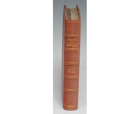 Cartography - Gray (George Carrington), Gray's New Book of Roads, The Tourist and Traveller's Guide to the Roads of England a