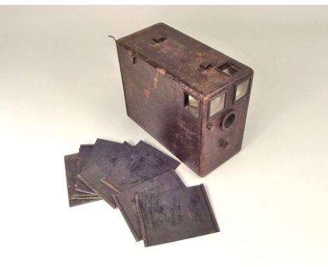 FRENCH CAMERA.
An antique French box camera, No. 2449.