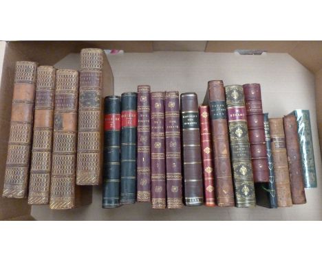 ENFIELD WILLIAM.&nbsp;&nbsp;The Speaker ... to which is Prefixed An Essay on Elocution. Title browned. Rebound half calf. 182