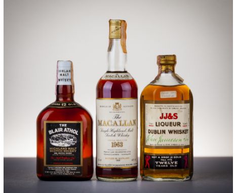  574 Selezione Whisky Single Highland Malt Scotch Whisky The Macallan matured in sherry wood Special Selection 1963, Macallan