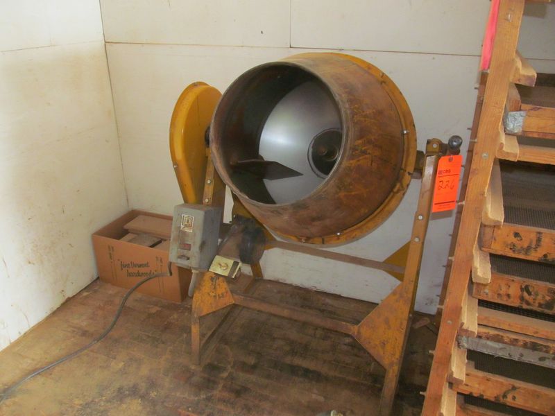 Gilson electric cement mixer