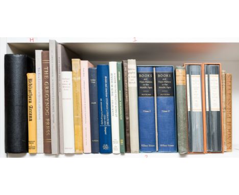NO RESERVE Morrow (Bradford) &amp; Bernard Lafourcade. A Bibliography of the Writings of Wyndham Lewis [2 copies], 2 vol., si