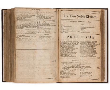 Beaumont (Francis) &amp; John Fletcher. Fifty comedies and tragedies...All in one volume, second collected edition, double co