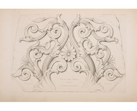 Spiers (R. Phené) Examples of Classic Ornament from Greece &amp; Rome, Drawn from the Originals by Lewis Vulliamy, 20 engrave