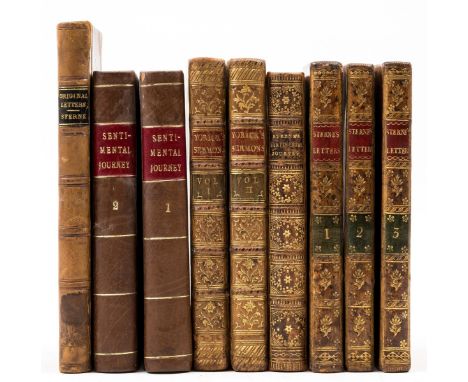 Sterne (Laurence) Letters of the late Rev. Mr. Laurence Sterne to his most intimate Friends..., 3 vol., half-title, engraved 