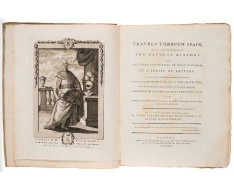 Spain.- Talbot Dillon (John) Travels Through Spain, with a View to Illustrate the Natural History and Physical Geography of t