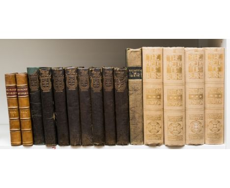 Burns (Robert).- Cunningham (Allan) The Works of Robert Burns; With His Life, 8 vol. including 2 supplementary vol., first ed