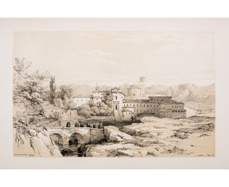 Spain.- Vivian (G.) Spanish Scenery, lithographed throughout comprising tinted pictorial title, list of plates, introductory 