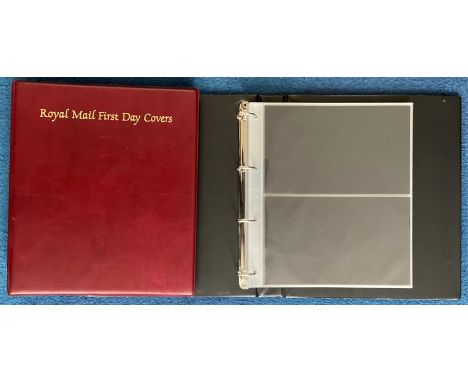 2 x Royal Mail First Day Covers Albums (Burgundy colour) with 16 Leaves ready to use (Empty) good condition. We combine posta
