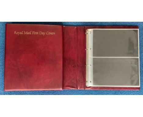 2 x Royal Mail First Day Covers Albums (Burgundy colour) with 16 Leaves ready to use (Empty) good condition. We combine posta