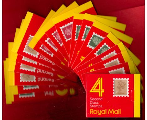 UK Mint Stamp Booklets £19+ Face value Includes 3 x Book of 10 First Class 18p, 4 x Book of 10 Second Class 13p, 4 x Book of 