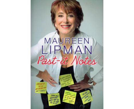 Maureen Lipman Signed Book Post It Notes Hardback Book 2008 First Edition Signed by Maureen Lipman on the Second page publish