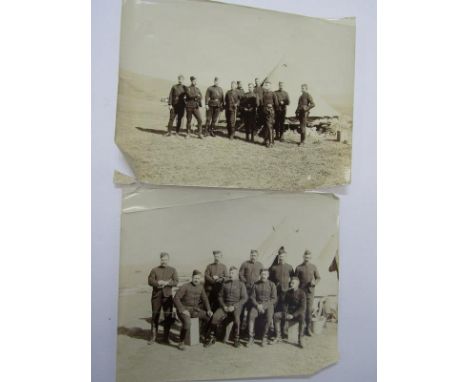 VICTORIAN PHOTOGRAPHY, collection of interesting group military portraits and individual portrait cards including Masonic gro