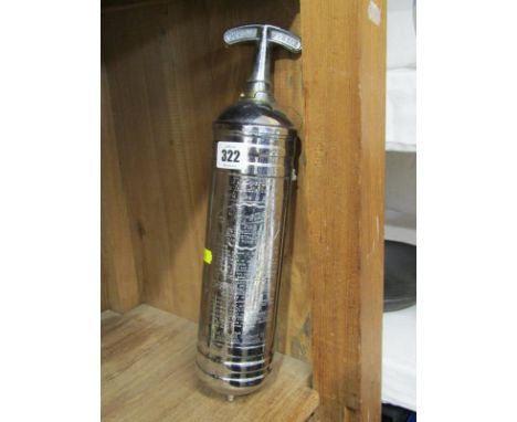 VINTAGE FIRE EXTINGUISHER, "Pyrene Fire Extinguisher" 