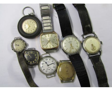 WRIST WATCHES, A selection of gents and ladies modern and vintage wrist watches, inc Oris, Atlanta etc some working some a/f 
