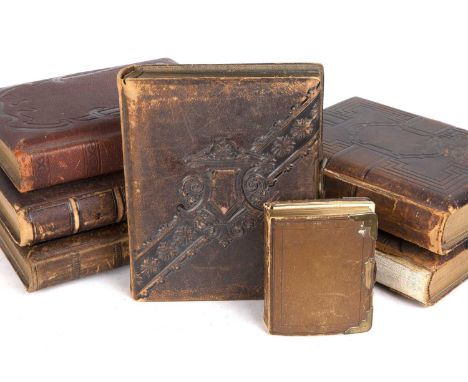 A Victorian photographic album of Royal Personages with manuscript titles. Effingham Wilson London. Owners signature for Robe