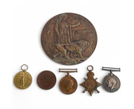 **Description Change** A trio of Great War Service medals awarded to 1611 Pte J.E Bradley Durham L.I, a Special Constabulary 