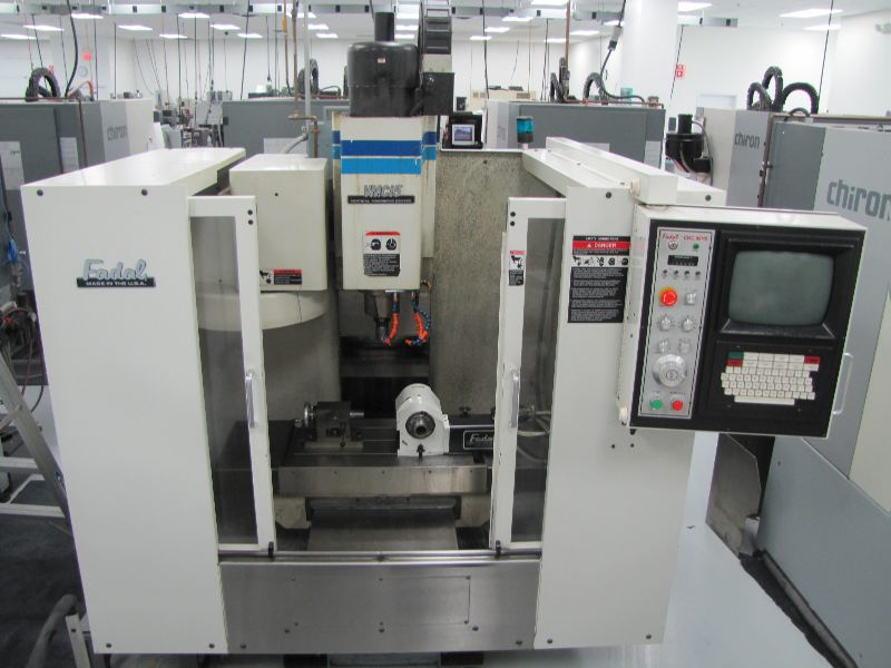 Fadal Model VMC 15 / 91415 4th Axis Vertical Machining Center with