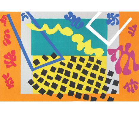 HENRI MATISSE 'Les codomas', jazz lithograph printed by Idem Mourlot, 2004, edition size 1500, 40cm x 60cm, framed.