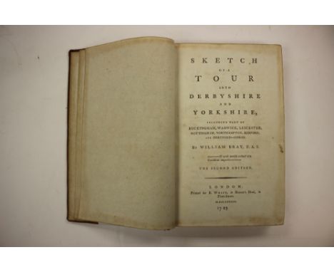 'Sketch of a Tour into Derbyshire and Yorkshire', by William Bray 1783 