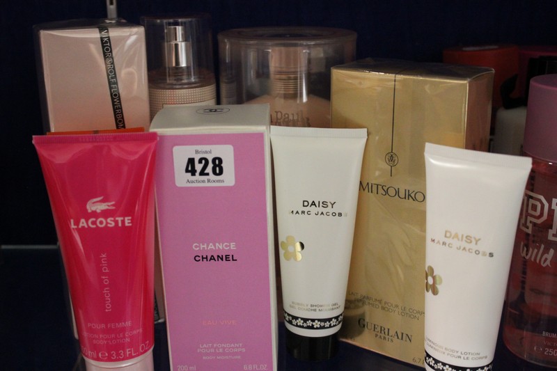 Chanel Chance body moisture (200ml), Guerlain Mitsouko body lotion