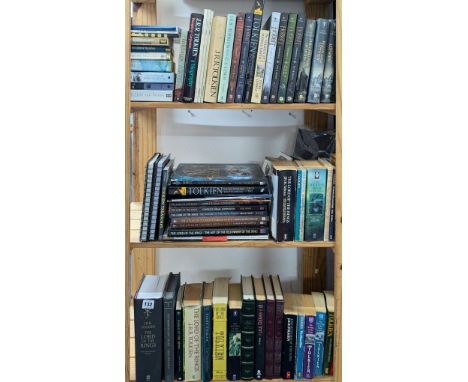 J.R.R. Tolkien, a collection of novels relating to 'The Lord Of The Rings' series. (approx. 80+)