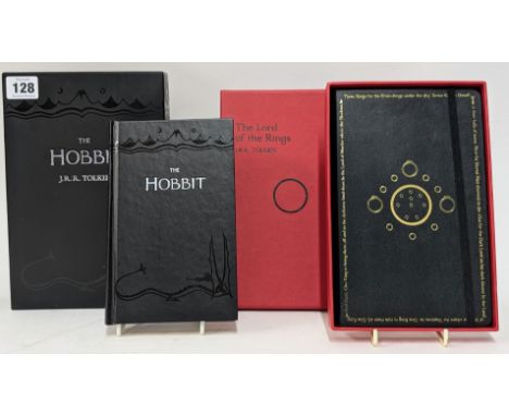 J.R.R. Tolkien, a limited edition collectors box of 'The Hobbit', with 1 Moleskine 'The Lord Of The Rings' ruled notebook, bo