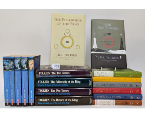 J.R.R. Tolkien, 'The Fellowship Of The Ring' with a collection of 16 novels - relating to J. R. R. Tolkien's 'The Lord Of The