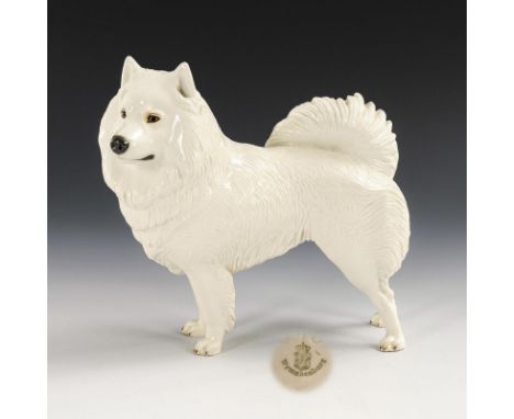 "Polar-Spitz". Nymphenburg. Prägemarke und Stempelmarke, 1912-1975. Monogrammiert "K. S.". Modell-Nr.: 698. Entwurf: 1930.   