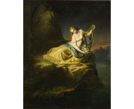                     HER,             Theodor(1838 Roth - 1892 München)    LoreleiÖl/Leinwand. Links unten signiert. 1865. 103