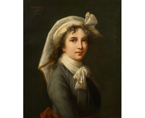                     VIGÉE-LEBRUN,             Élisabeth - Kopie nach    SelbstbildnisÖl/Leinwand. Links oben bezeichnet. Ende